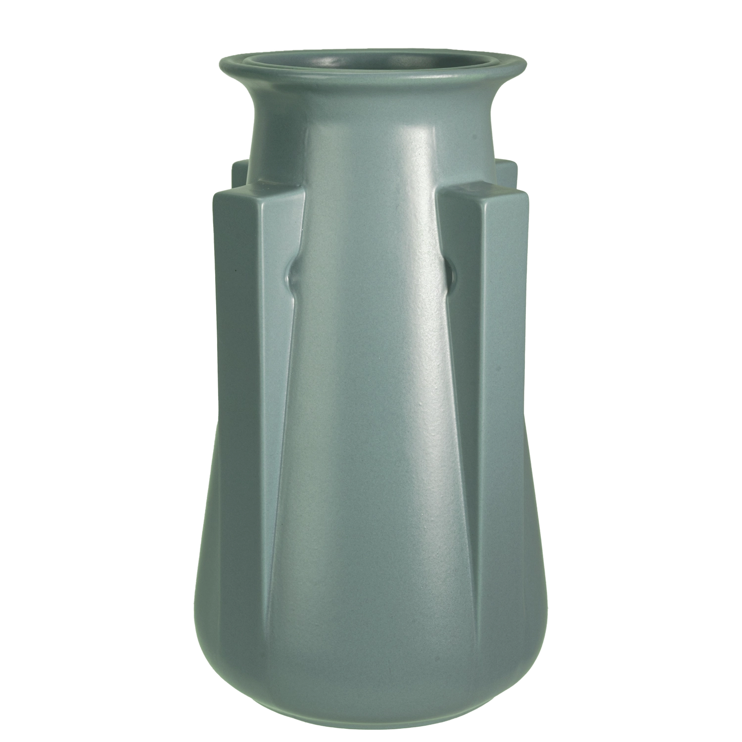 Teco Green 4 Buttress Vase