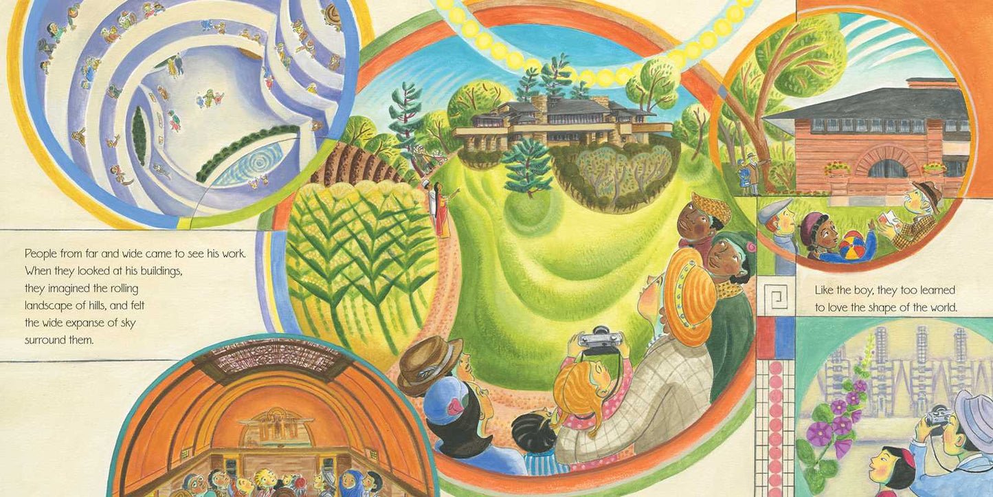 Shape of the World: Frank Lloyd Wright Children's Book