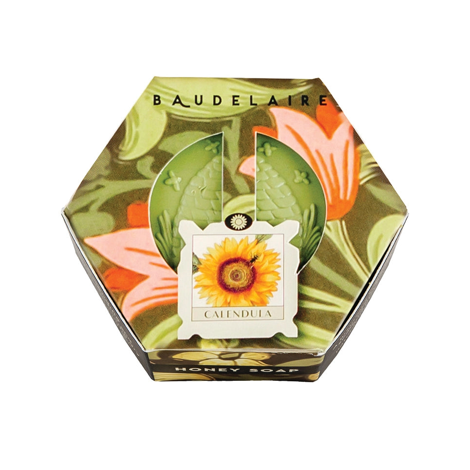 Calendula Honey Soap in Hexagonal Gift Box - 3.5oz