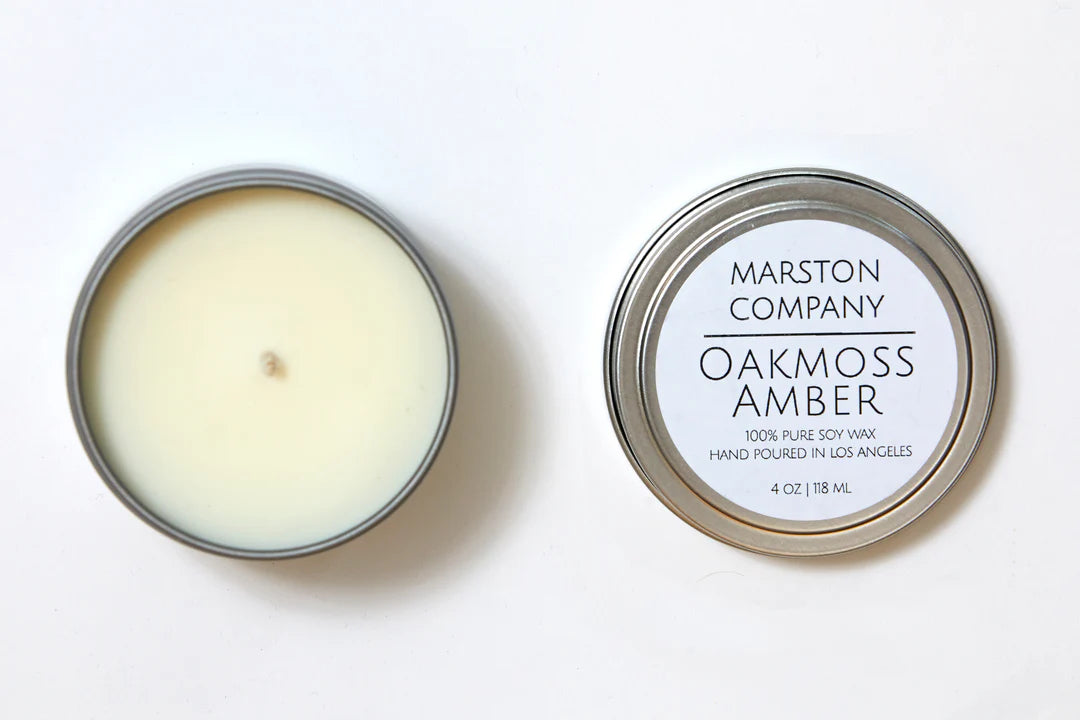 Oakmoss Amber Candle – 4 oz