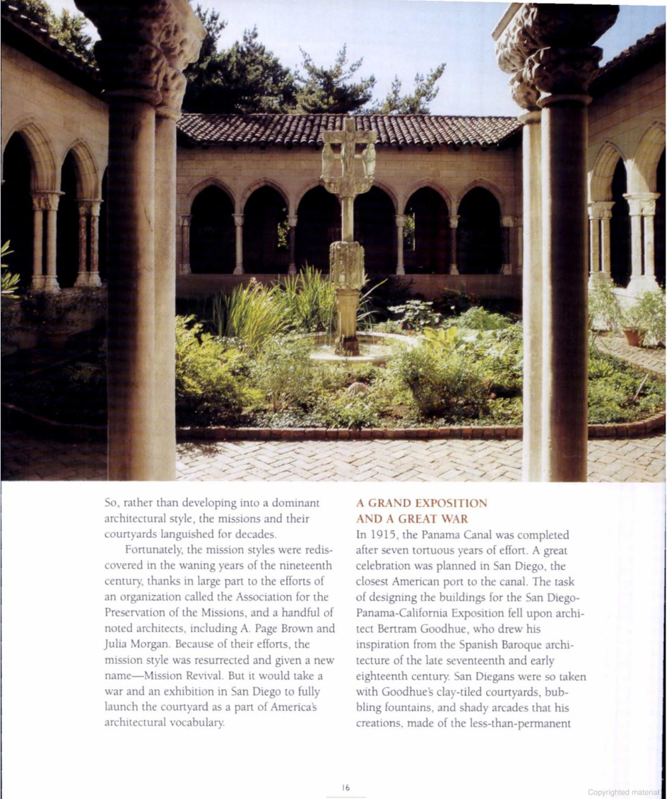Courtyards: Intimate Outdoor Spaces