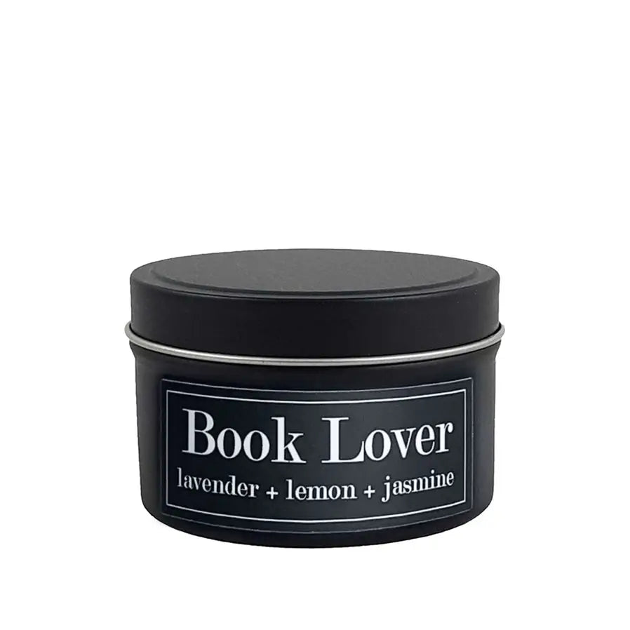 Book Lover 4oz Candle - Lavender + Lemon + Jasmine