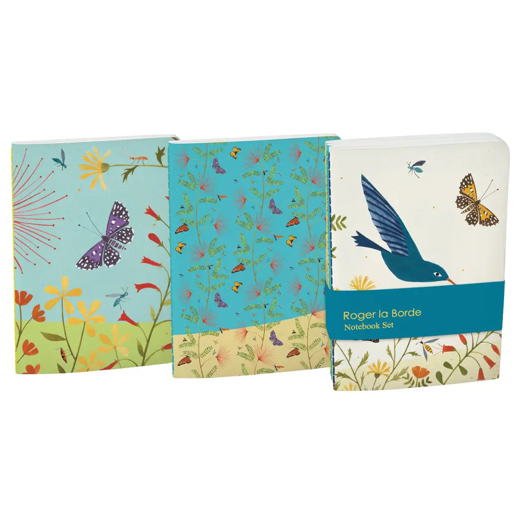 Hummingbird Softback Journal - Set of 3