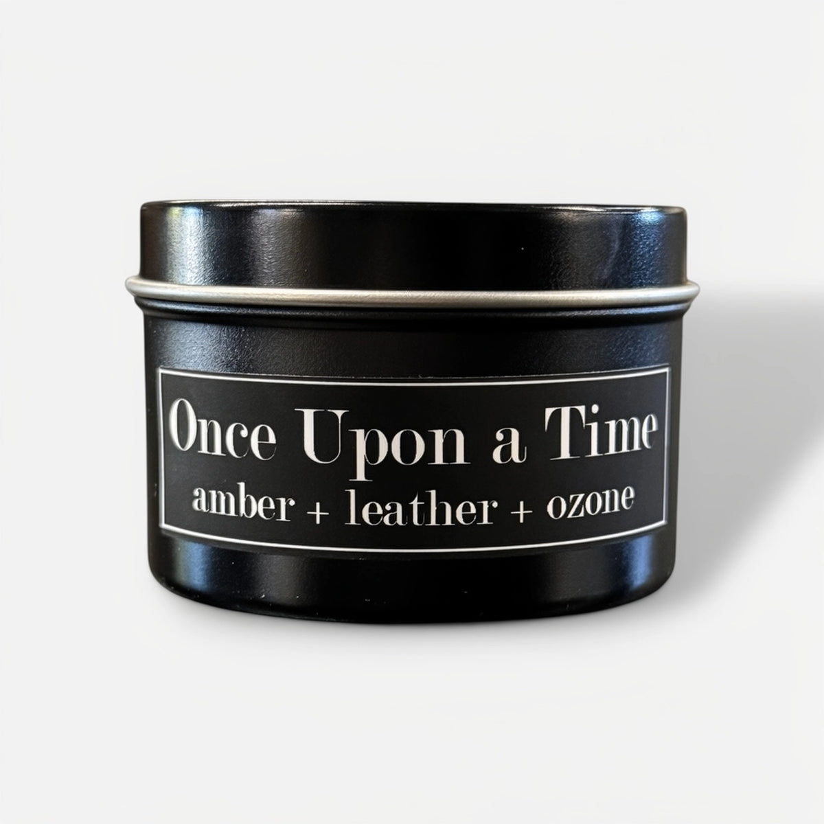 Once Upon a Time Literary Candle: Amber & Leather