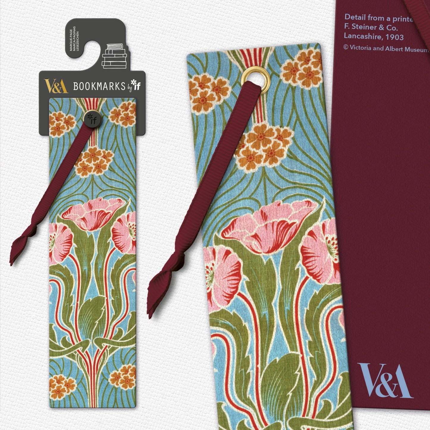 Steiner Poppies Bookmark - V&A Collection