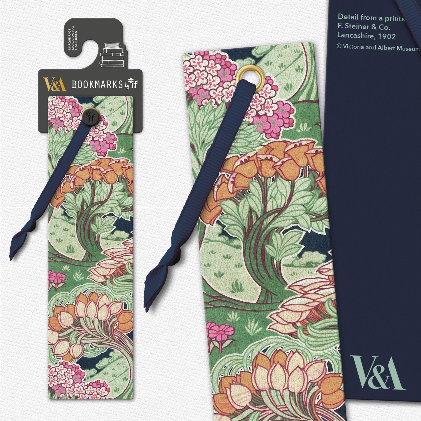 Art Nouveau Trees Bookmark - V&A Collection