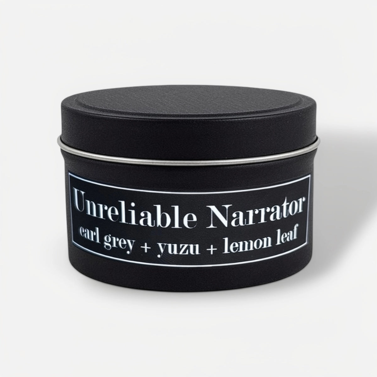 Unreliable Narrator Literary Candle: Earl Grey & Yuzu