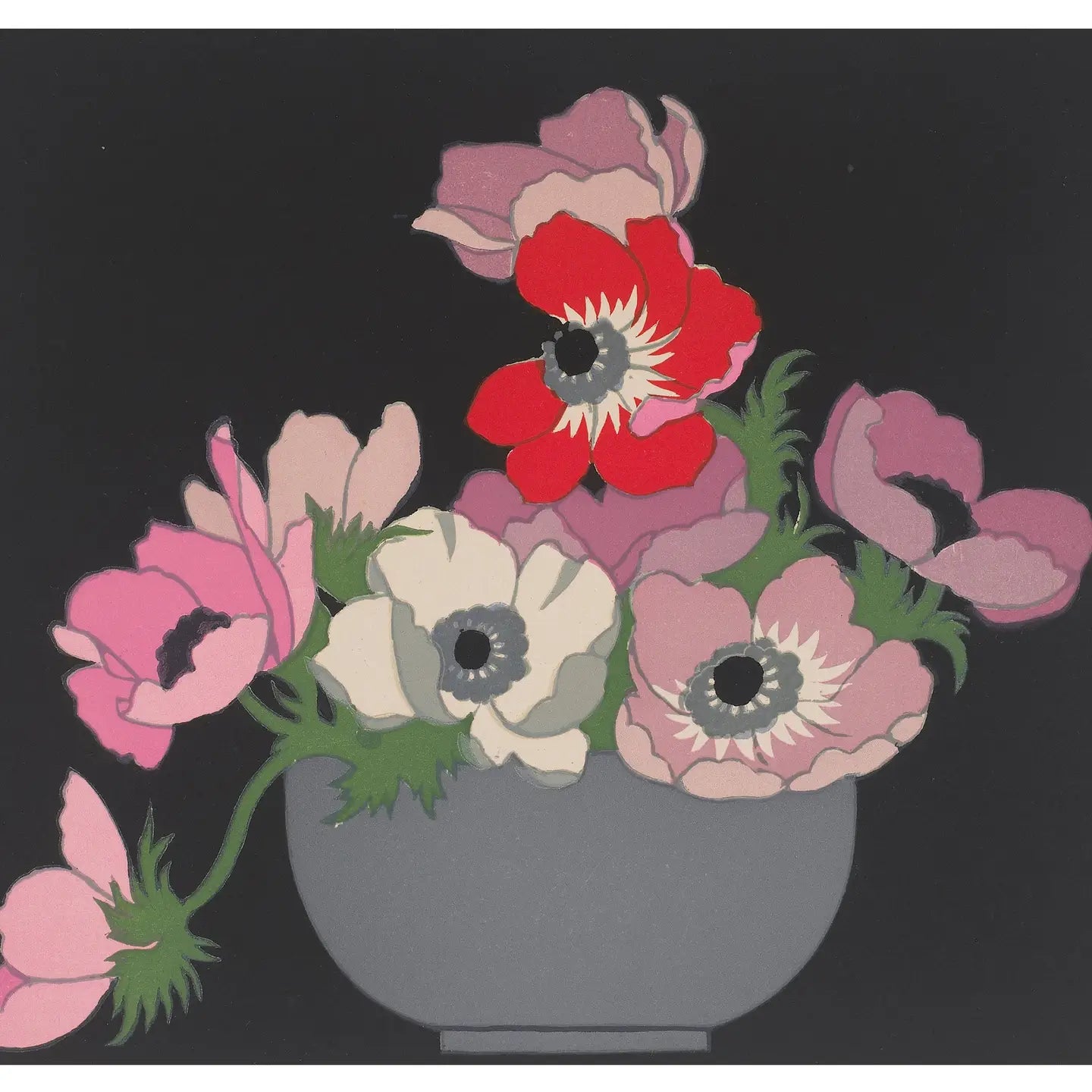 John Hall Thorpe Floral Woodcut Prints - Boxed Notecard Assortment
