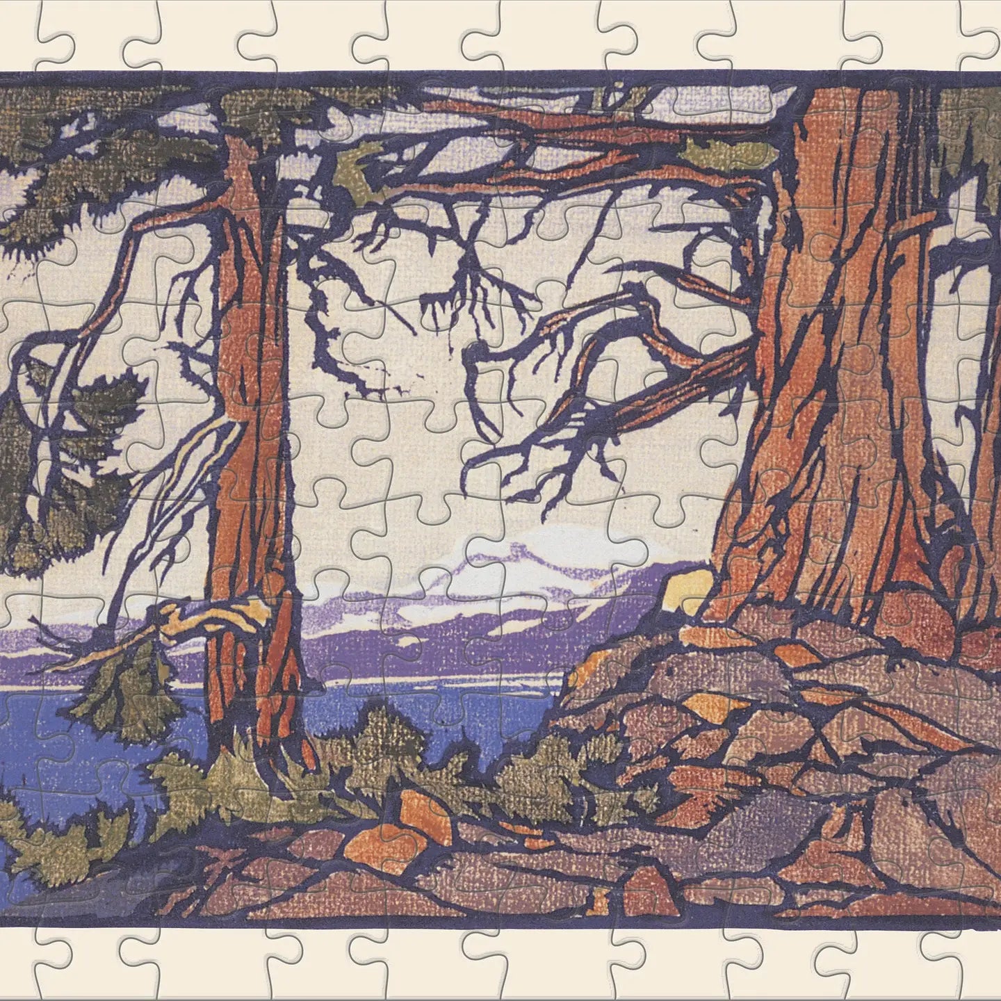 William S. Rice Arts & Crafts - 120-Piece Double-Sided Puzzle Set