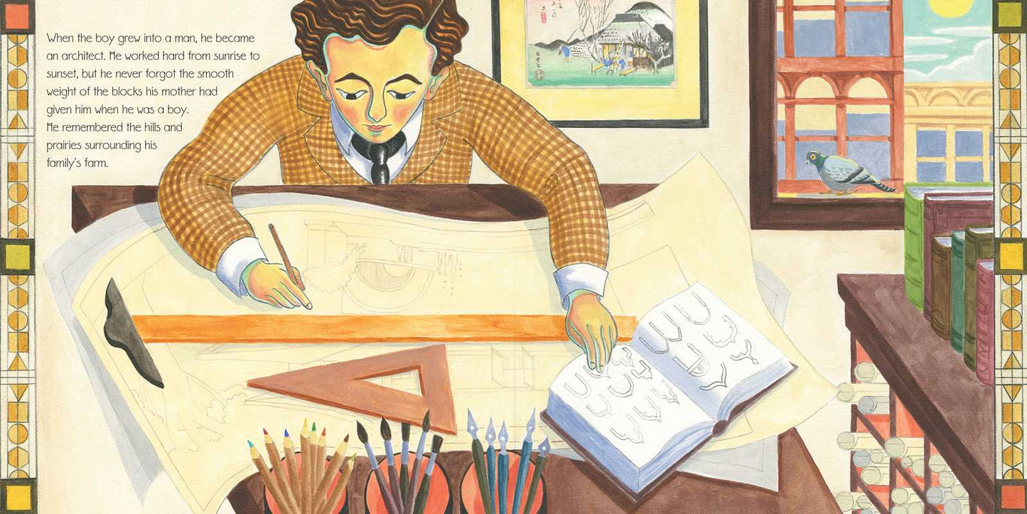Shape of the World: Frank Lloyd Wright Children's Book