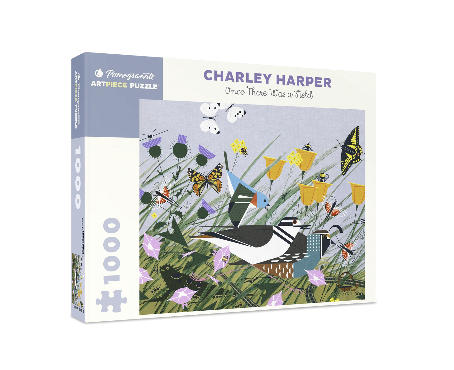 Charley Harper's "Once There Was a Field" - 1000 Piece Puzzle