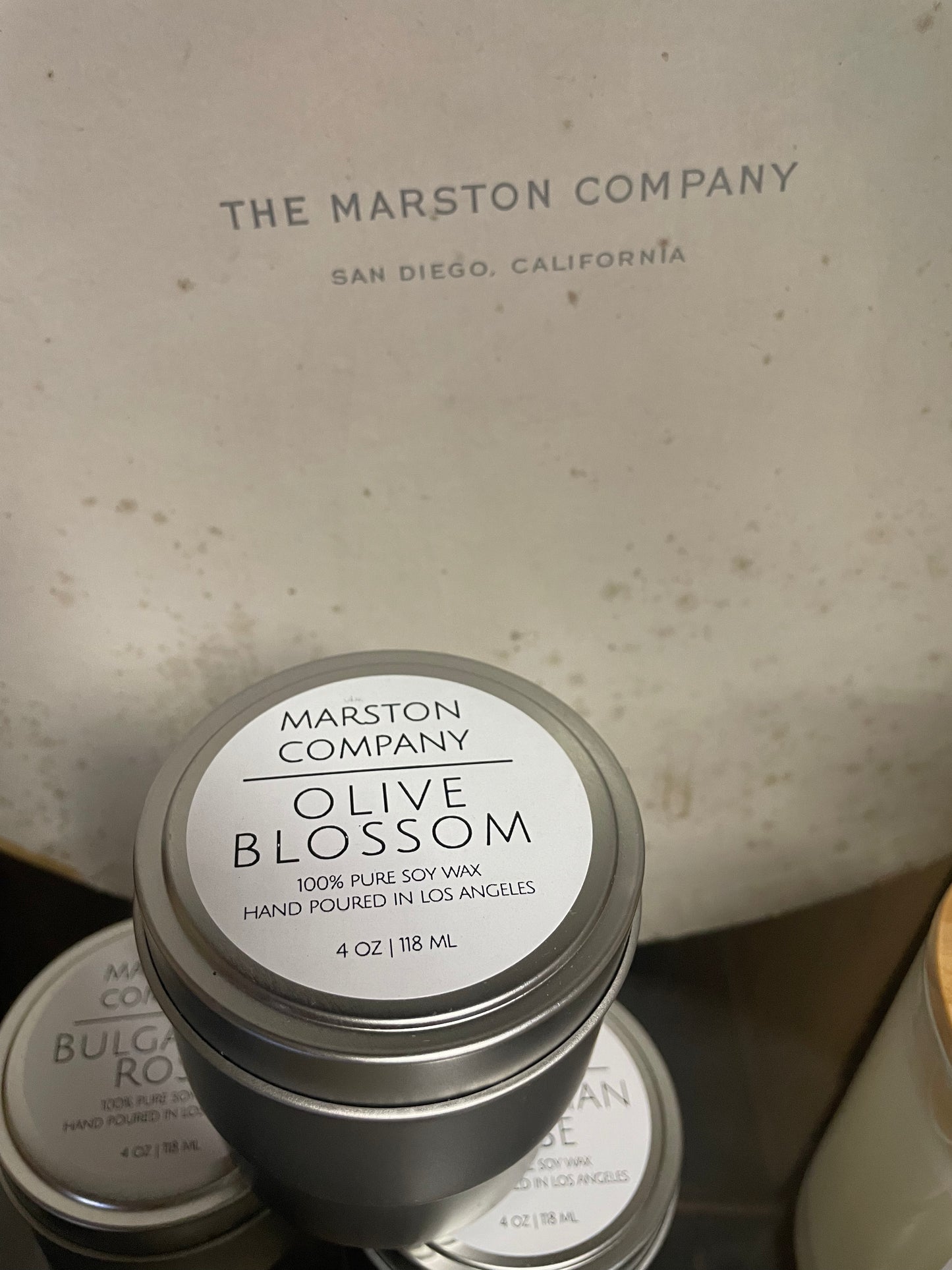 Olive Blossom Candle – 4 oz
