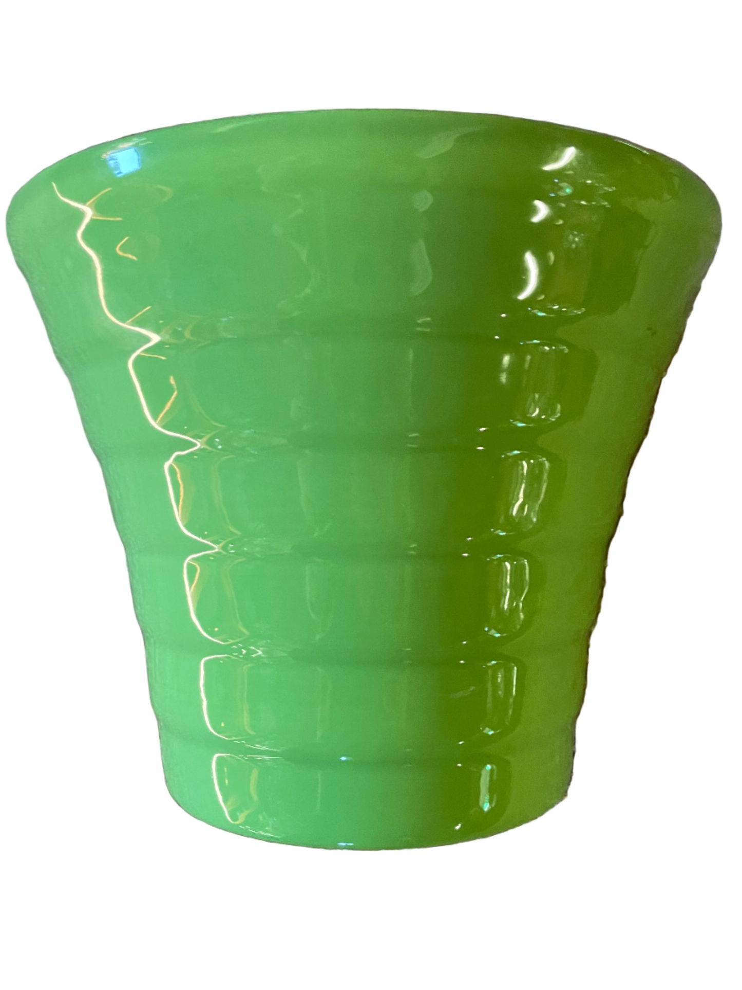 9 Inch Flowerpot - Parrot Green