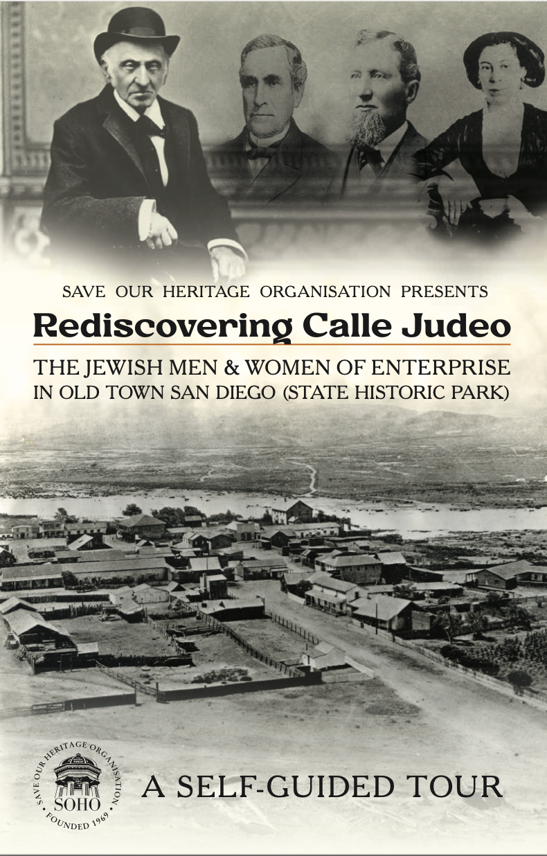 Rediscovering Calle Judeo: The Jewish Men &  Women of Enterprise in Old Town San Diego