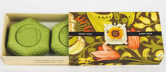 Calendula Honey Soap Matchbox Duo - 1.4oz Each (2-Pack)