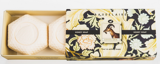 Goats Milk Honey Soap Matchbox Duo - 1.4oz Each (2-Pack)