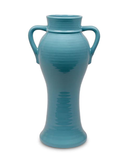 12 Inch Rebekah Vase - Light Blue
