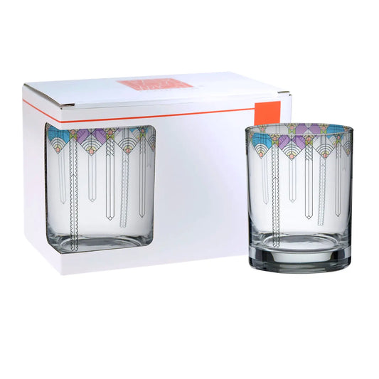 April Showers Frank Lloyd Wright Drinking Glasses - Set of 2