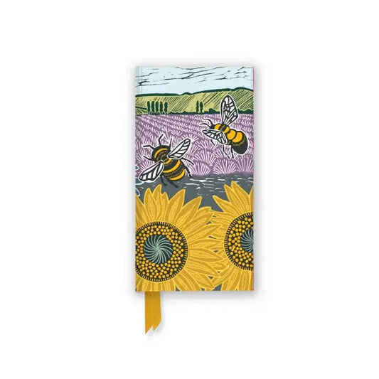 Kate Heiss Sunflower Fields Slimline Journal