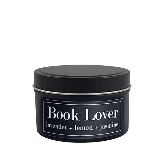 Book Lover 4oz Candle - Lavender + Lemon + Jasmine