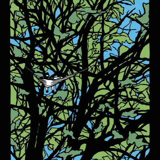 The Breeze in Leaves — Greeting Card