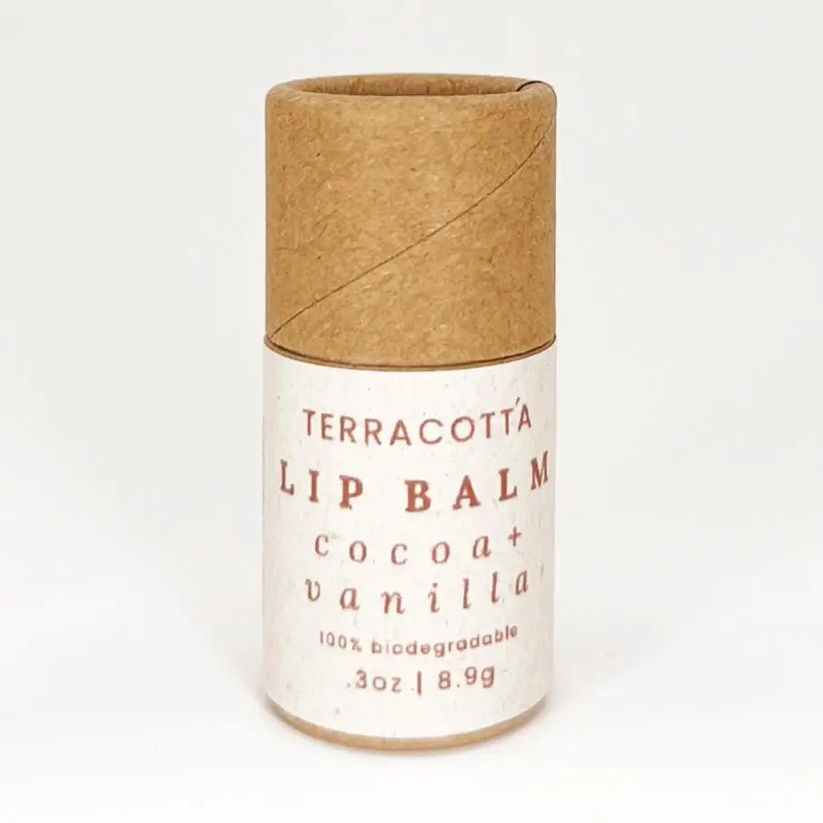 Cocoa + Vanilla Lip Balm
