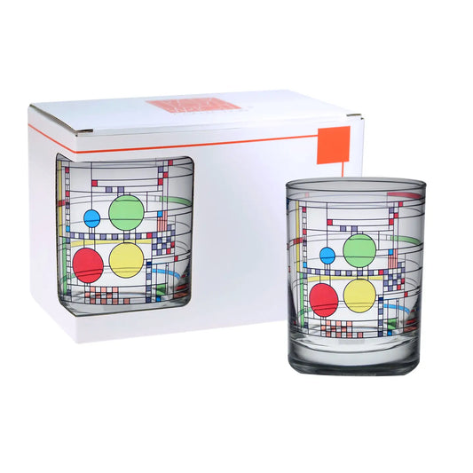 Coonley Playhouse Frank Lloyd Wright Drinking Glasses - Set of 2
