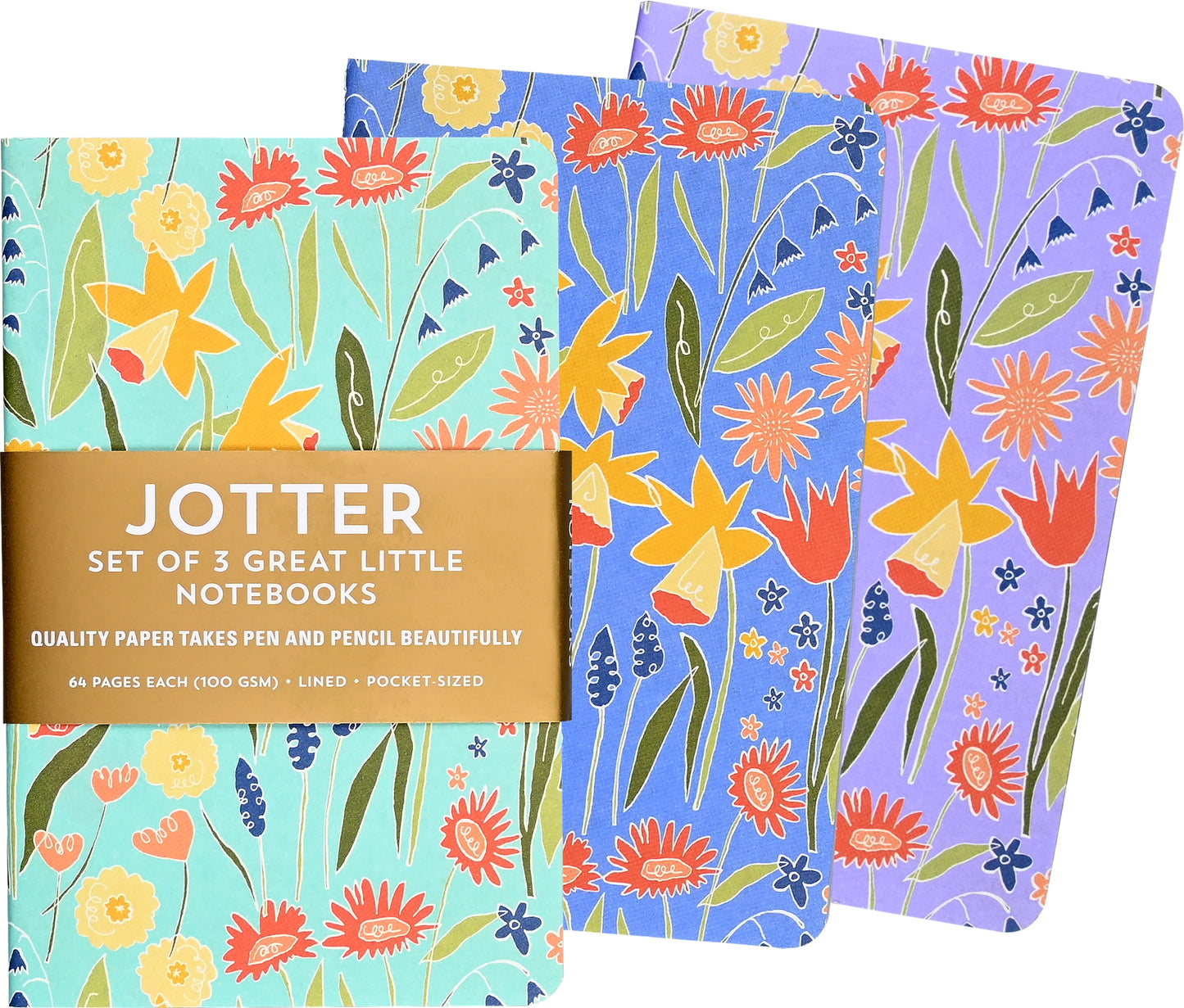 Daffodils Jotter Notebooks Set
