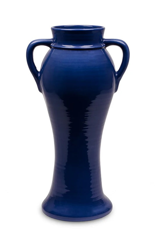 12 Inch Rebekah Vase - Federal Blue