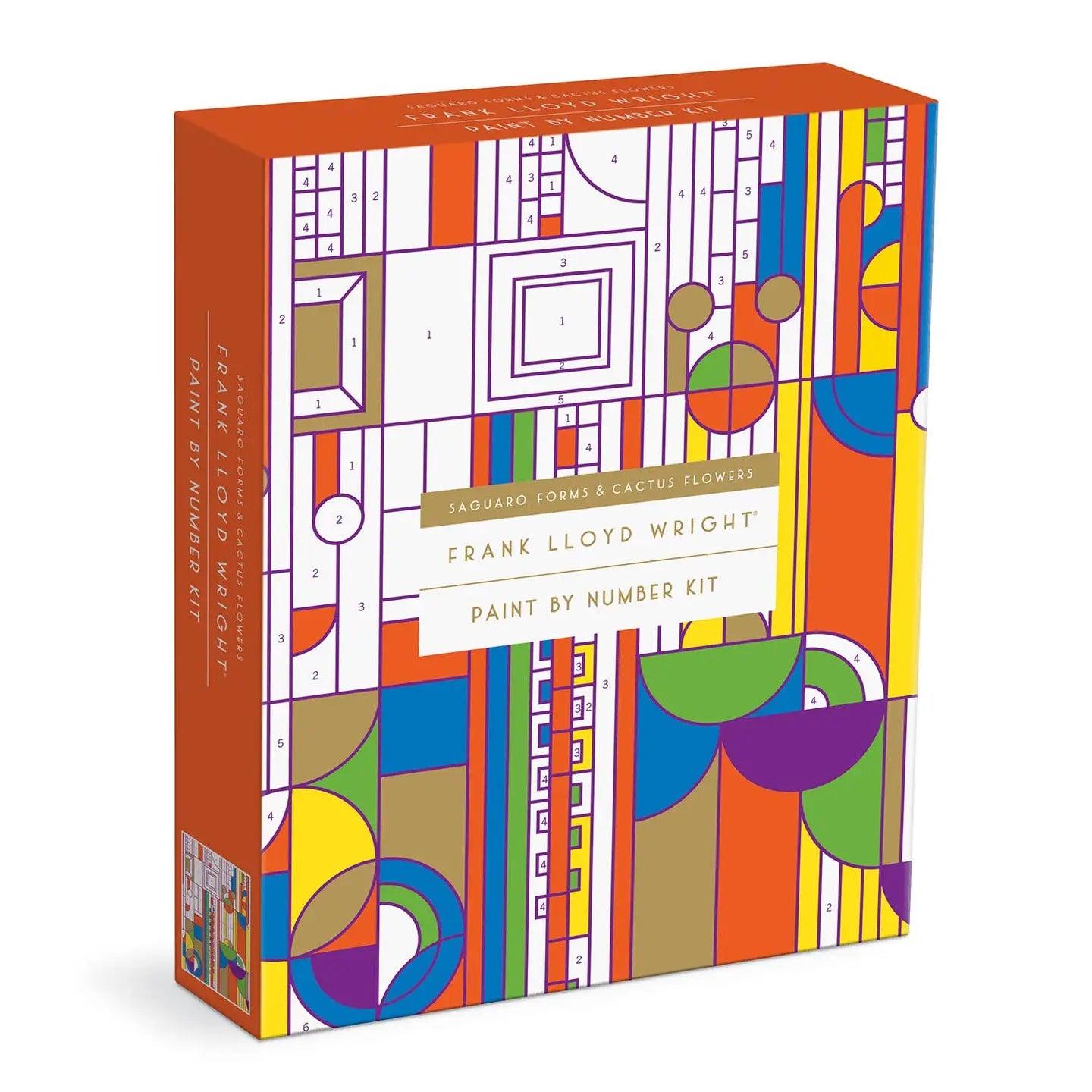 Frank Lloyd Wright Saguaro Forms & Cactus Flowers - Paint By Number Kit