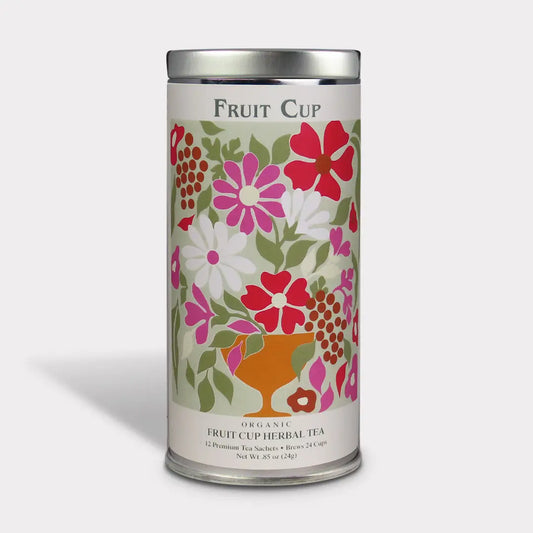 Fluer Nuevo Fruit Cup Tea Sachets – Tall Tin