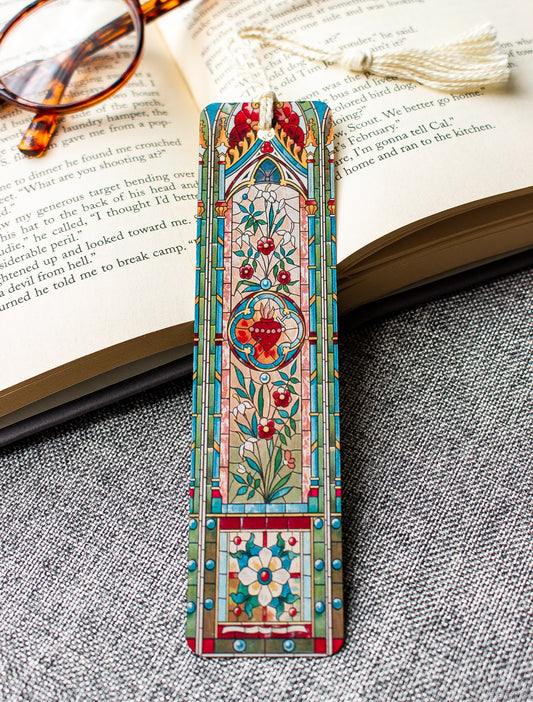 Stained Glass Bookmark - Heart
