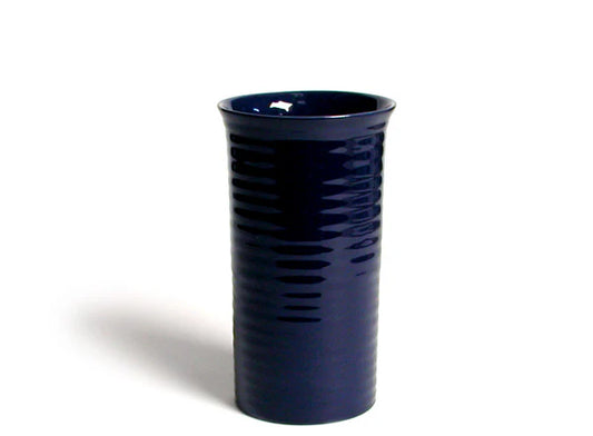Ringware Vase 11 Inch - Midnight Blue