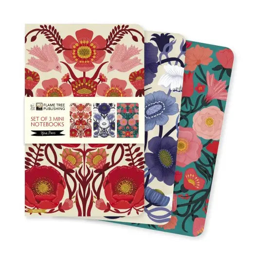 Nina Pace Set of 3 Mini Notebooks