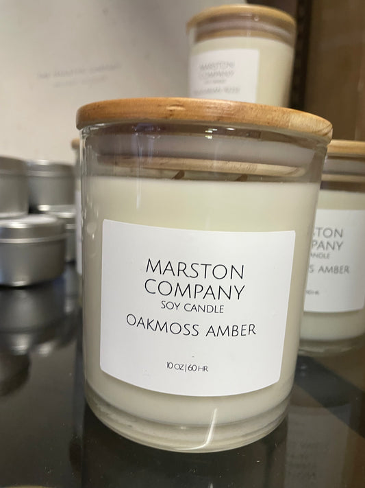 Oakmoss Amber Candle – 10 oz