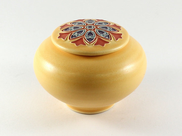 Sonnet Covered Jar - Yellow