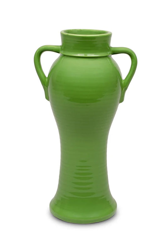 12 Inch Rebekah Vase - Parrot Green