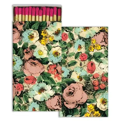 Matches - Floral Collage - Pink