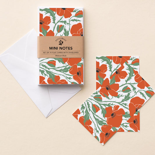 Poppy Mini Note Set