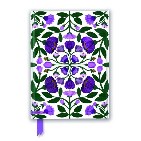 Nina Pace: Purple Flowers Journal