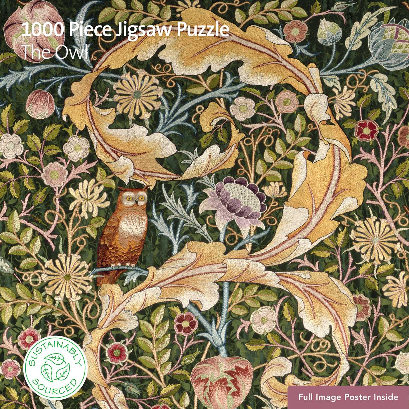 V&A: The Owl - 1000 Piece Sustainable Jigsaw