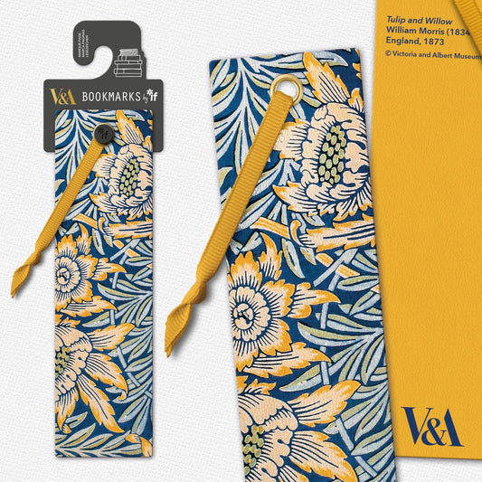 Tulip & Willow Bookmark - V&A Collection
