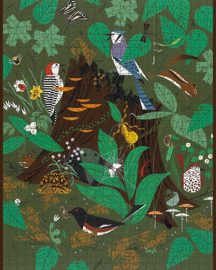 Charley Harper Woodland Wonders - 1000 Piece Puzzle